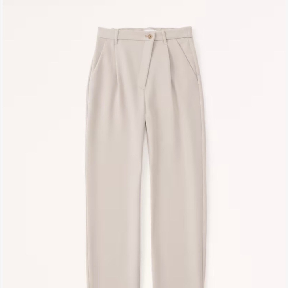 Abercrombie & Fitch Tailored Relaxed Straight Pants